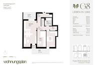 Großzügige Dachgeschoss-Wohnung mit drei Freiflächen – 4 Zimmer