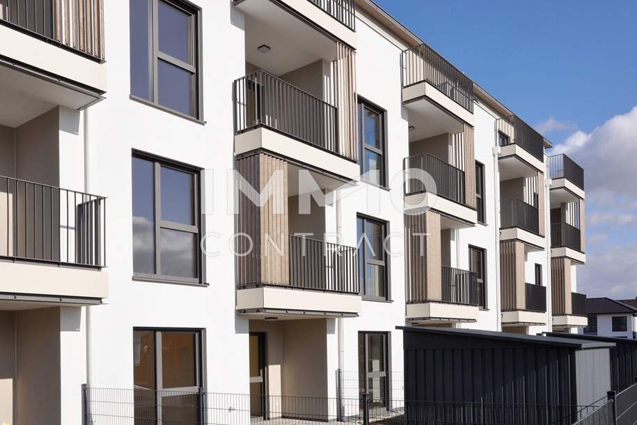 2ZI - 49,33qm - Süd-Balkon- Vorsorgewohnung, Anlage in ökolog. NEUBAU, Wohnung-kauf, 194.400,€, 3100 Sankt Pölten(Stadt)