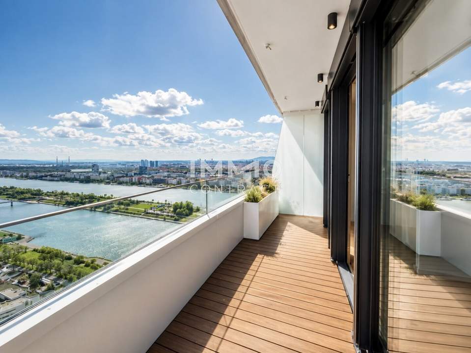 39. Etage inkl. Sonnenaufgang - DANUBEFLATS: Your New Home (Pool, Fitness and Wellness)
