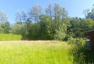 Sonniges Grundstück am Waldrand sehr idyllisch am Bach