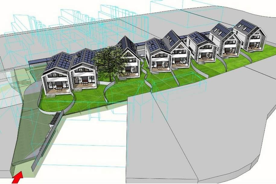 Einzigartiges Wohnbauprojekt im Herzen von Bad Fischau!, Haus-kauf, 547.977,€, 2721 Wiener Neustadt(Land)