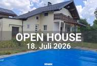 Einfamilienhaus mit Pool und großem Grundstück