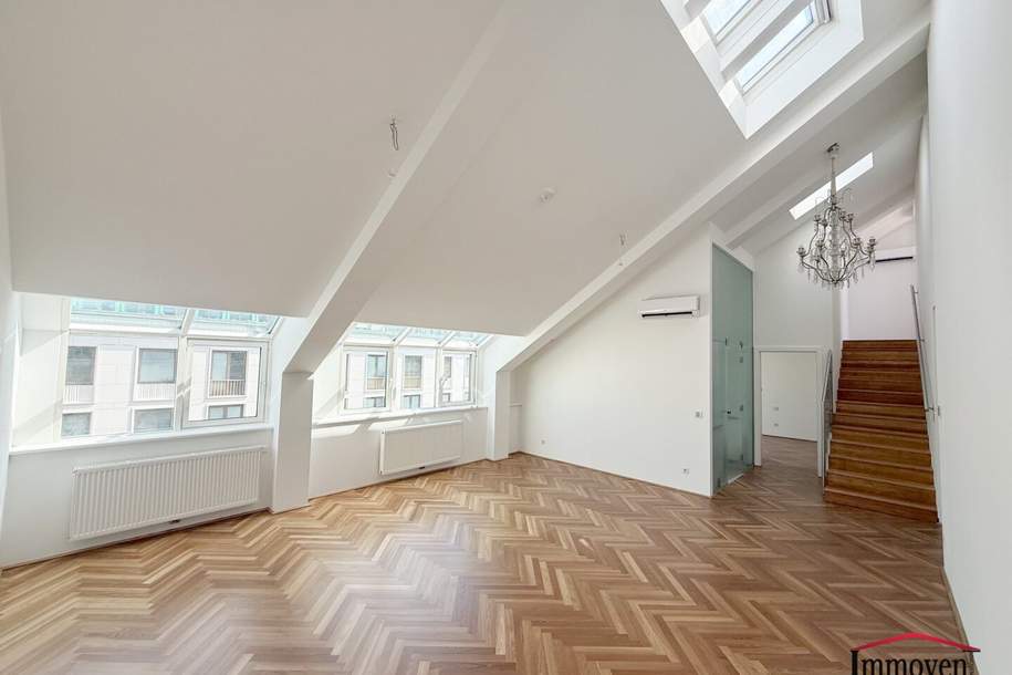 GENERALSANIERT - ERSTBEZUG und INNENSTADTLAGE - Einzigartige 3-Zimmerwohnung mit Dachterrasse bei der Wiener Oper!, Wohnung-miete, 3.495,00,€, 1010 Wien 1., Innere Stadt