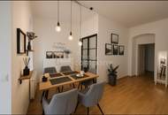 Stilvolle 3 - Zimmer - Wohnung mit Garten und Terrasse - urbanes Wohnen im 2.Bezirk