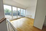 Klimatisierte 4-Zimmer-Maisonette mit traumhafter Terrasse - und begehbarem Dach!