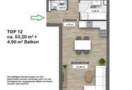 Perfekte ZWEI Zimmer mit BALKON ++ HÜTTEL 101 LIVING