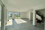 Neues Zuhause in Wilfersdorf bei Tulln : Erstbezug, 144,79m², 2 Stellplätze, Garten