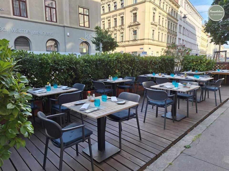 Gasthaus mit Style & Trend | Nähe der Friedensbrücke | Gastgarten