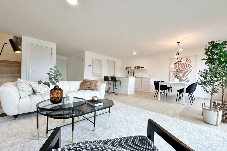 PROVISIONSFREI: Townhouse - Hauptbahnhof, Grundriss zum Träumen - auf 2 Ebenen mit viel Freifläche, Wohnung-kauf, 850.000,€, 1100 Wien 10., Favoriten