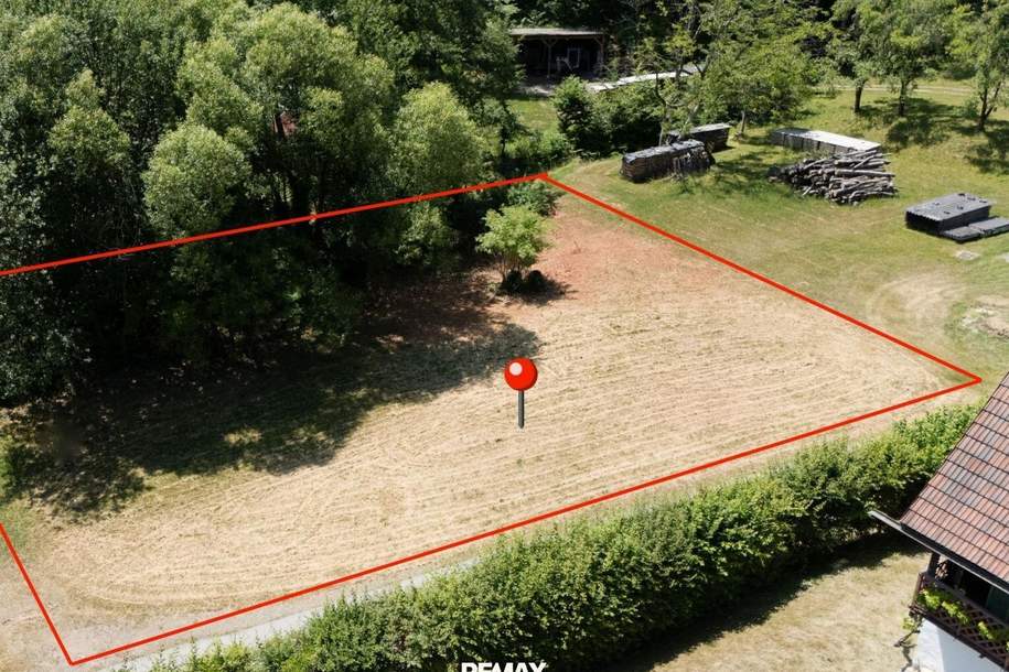 Bad Schwanberg: ca. 949 m² Grundstück in ruhiger Lage mit Wohn- und Freilandwidmung, Grund und Boden-kauf, 55.000,€, 8541 Deutschlandsberg