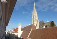 Nahe Stephansplatz - ERSTBEZUG ab 15.1.2026 - erstklassig sanierte Altbauwohnung mit kleinem Balkon im Jahrhundertwendehaus
