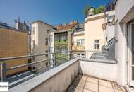 ** Top gepflegte 4 Zimmer Dachgeschoss Wohnung mit Alleinutzung 3er hofseitigen Terrassen - Maisonette Wohnung - Nähe Bahnhof Gersthof ** ab sofort **