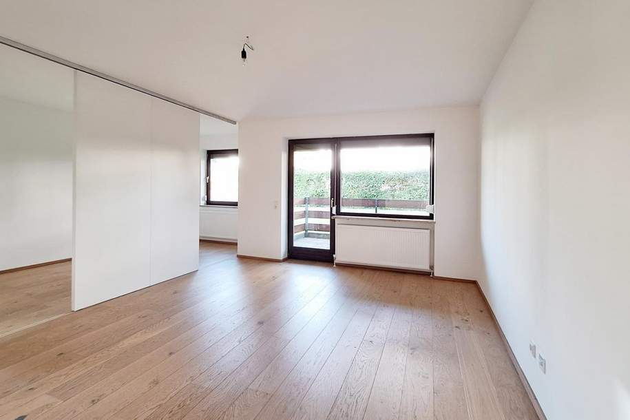 Gemütliche 2-Zimmer-Wohnung mit Terrasse und Badeplatz an der Traun, Wohnung-miete, 750,00,€, 4810 Gmunden