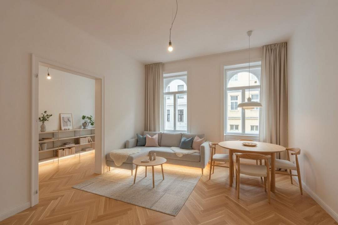 ++NEU++ Perfekt geschnittene 2-Zimmer Altbau-Wohnung in toller Lage (Erstbezug)!!!