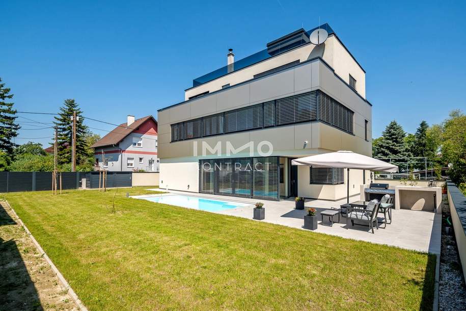 Exklusive Villa in Ruhelage nähe Lobau, Haus-kauf, 2.780.000,€, 1220 Wien 22., Donaustadt