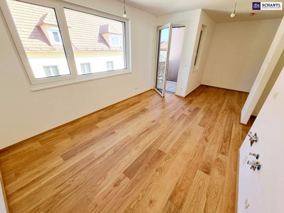 Mini im Grundbuch, Maxi im Ertrag! Perfekte Kleinwohnung im letzten Regelgeschoss! Photovoltaik + Wärmepumpe! Loggia + Kompakter Grundriss + Energieeffizienz + Perfekte Anbindung und Nahversorgung! Jetzt zugfreifen!