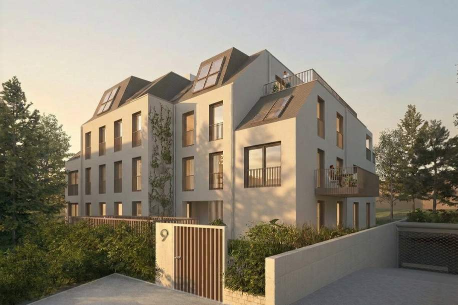 MYRIA | Exklusive 2-Zimmer-Wohnung in Ruhelage | 56 m² Wohnfläche | 11 m² Balkon | Hadersdorf (Top 5), Wohnung-kauf, 449.000,€, 1140 Wien 14., Penzing