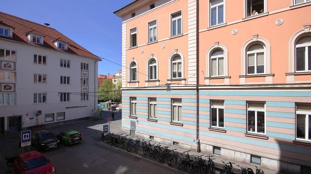 Attraktive 2-Zimmer-Wohnung mit Balkon in zentraler Lage von Graz