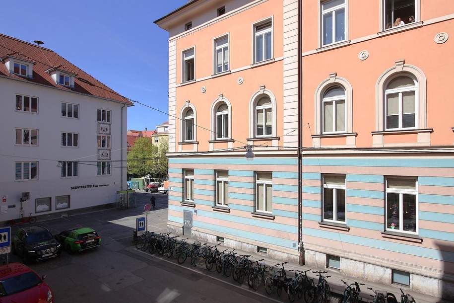 Attraktive 2-Zimmer-Wohnung mit Balkon in zentraler Lage von Graz, Wohnung-miete, 890,00,€, 8010 Graz(Stadt)