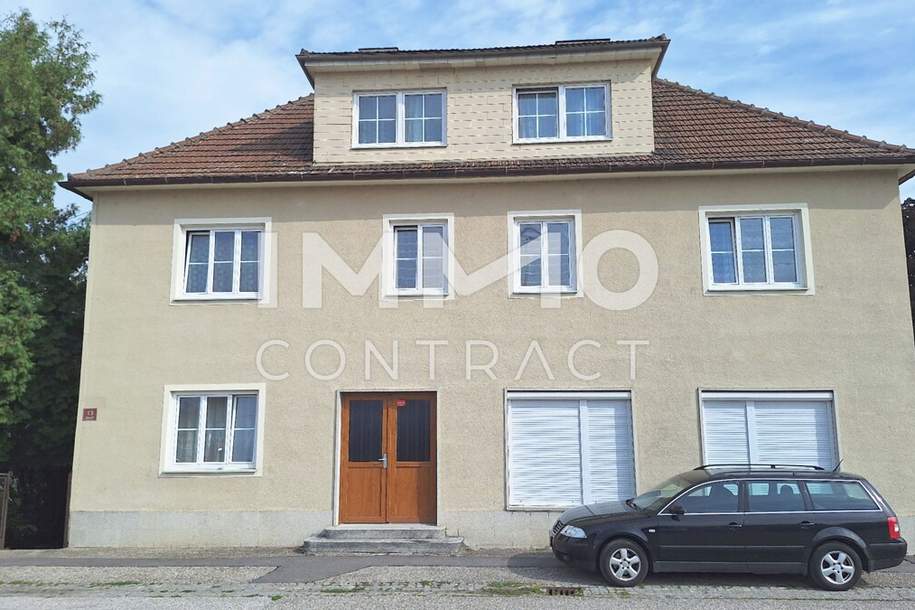 Geräumiges Mehrfamilienhaus mit großem Garten, sowie ehemaligen kleinen Geschäftslokal neben Bahnhof, Gewerbeobjekt-kauf, 395.000,€, 3380 Melk