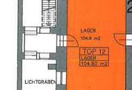 Attraktive Lagerfläche im 1. KG in 1050 Wien