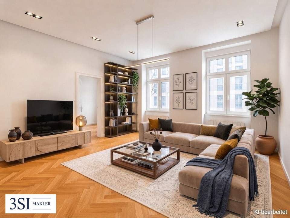 Stilvolles Wohnen im Altbau in urbaner Lage
