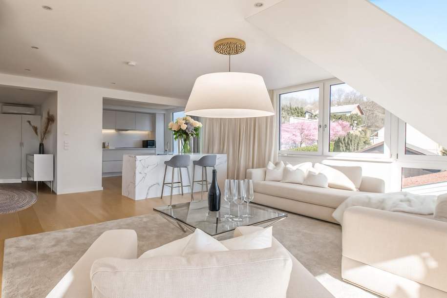 Luxus, Ruhe, Fernblick| BALKONE | EIGENES POOL AM DACH, Wohnung-kauf, 1.550.000,€, 1140 Wien 14., Penzing