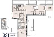 Eine Dachterrasse der Sonderklasse - Lichtdurchflutete 3-Zimmer-DG-Wohnung - in ruhiger Seitenstraße des 12. Bezirks