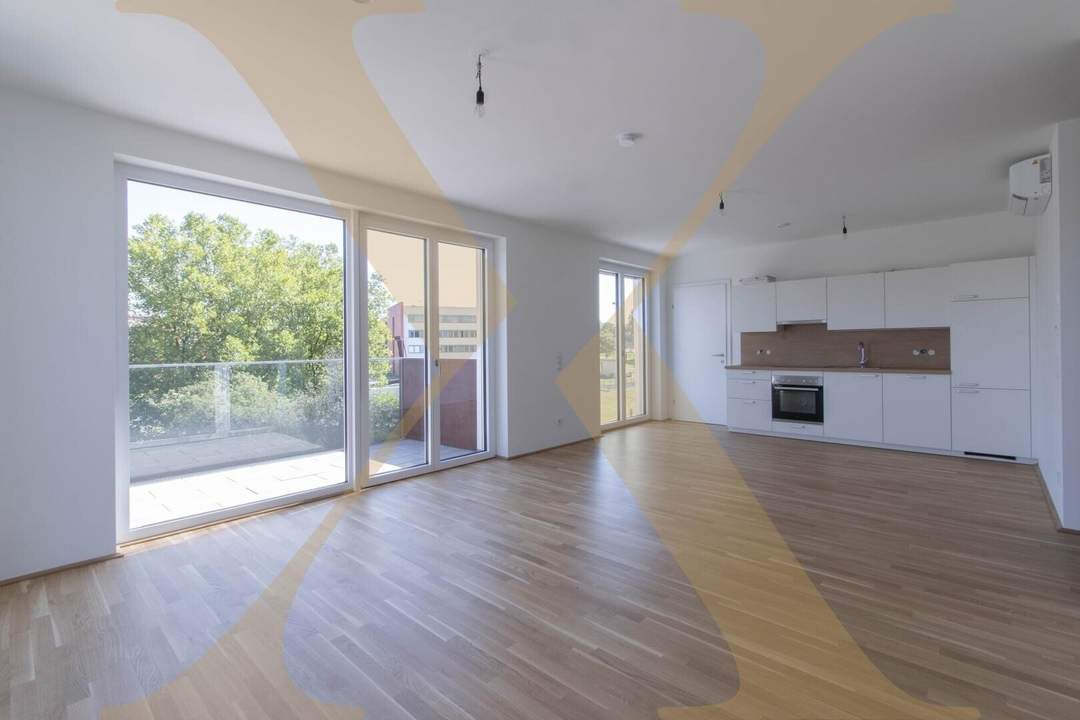 Moderne und hochwertig ausgestattete 2-Zimmer-Wohnung mit Balkon nähe Hummelhofwald in Linz zu vermieten!