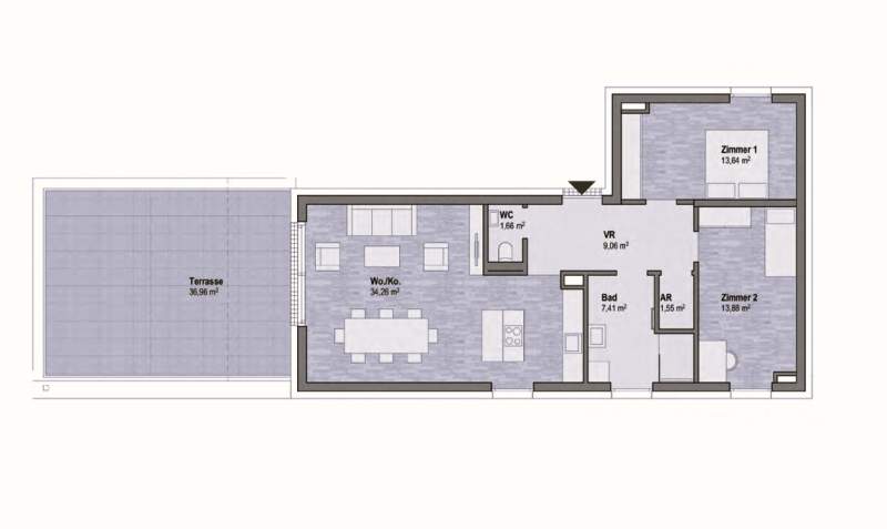 Wohnen in Graz Geidorf - Exklusive Eigentumswohnung (81m²) mit Terrasse in bester Lage! Provisionsfrei