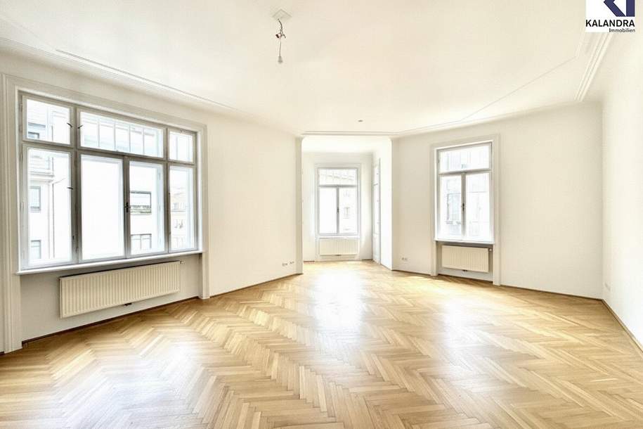 360 TOUR // REPRÄSENTATIVE ALTBAUWOHNUNG nahe der SOPHIENSÄLE, Wohnung-miete, 3.494,30,€, 1030 Wien 3., Landstraße