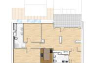 Drei-Zimmer-Dachgeschoß-Wohnung mit 15m²-Terrasse nahe Siegesplatz/Asperner Löwe