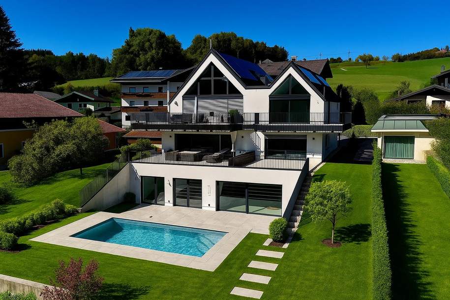 Erstbezug - großzügige Maisonette-Wohnung mit Pool und Garten, Wohnung-kauf, 5301 Salzburg-Umgebung