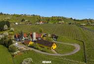 Bäuerliches Anwesen mit Kellerstöckl, Werkstatt, Wirtschaftsgebäuden und sieben Wohneinheiten in St. Nikolai im Sausal