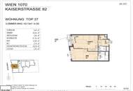 JETZT VORMERKEN: 2-Zimmer Neubauwohnung in der Kaiserstraße 82 * ab 1.12 verfügbar *
