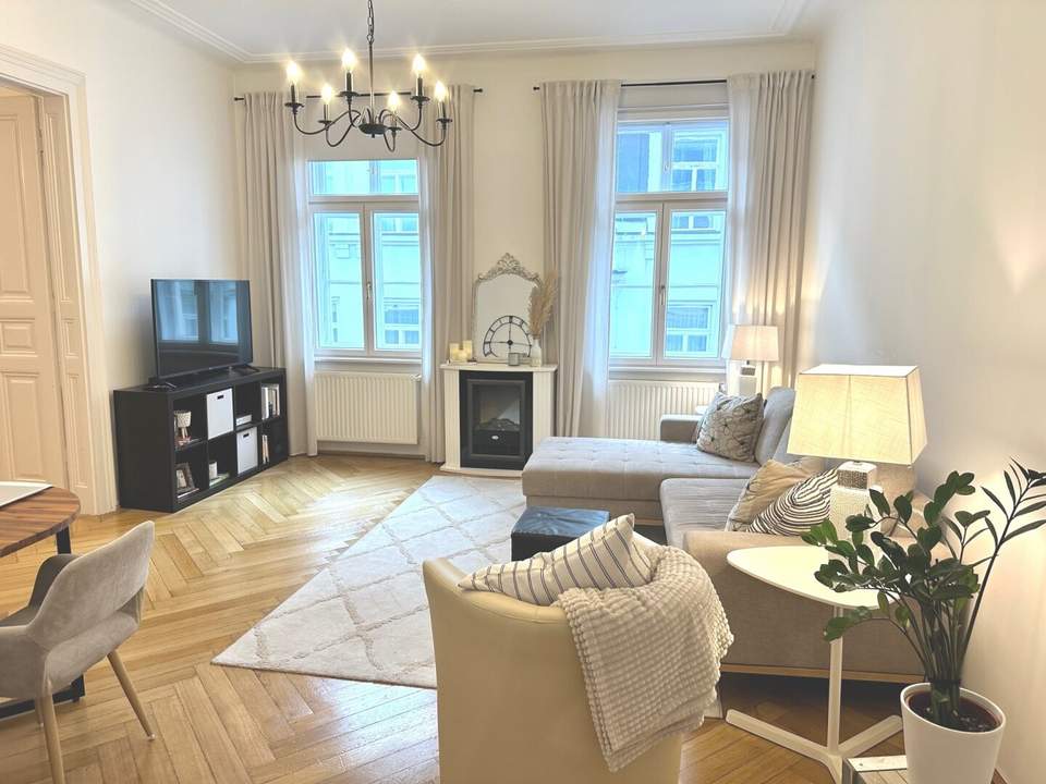 1060! Tolle 3-Zimmer Altbauwohnung direkt auf der Mariahilfer Straße !