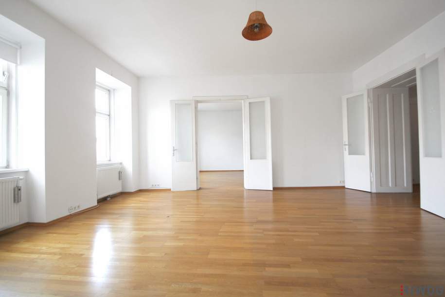 Unbefristete 3-Zimmer-Altbauwohnung direkt am Naschmarkt!, Wohnung-miete, 1.490,01,€, 1040 Wien 4., Wieden
