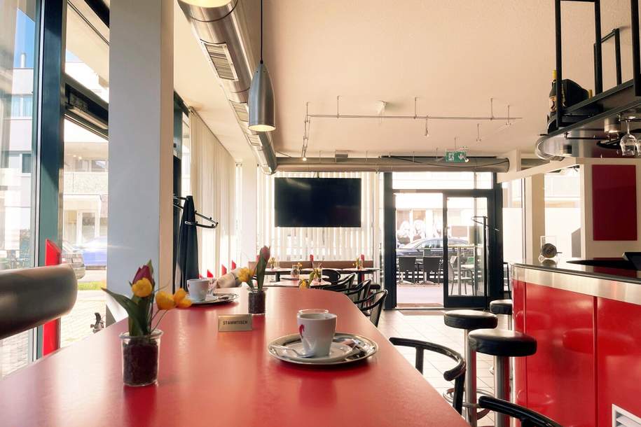 Erfolgreiches Caffè in 1220 Wien - Jetzt übernehmen!, Gewerbeobjekt-kauf, 249.000,€, 1220 Wien 22., Donaustadt