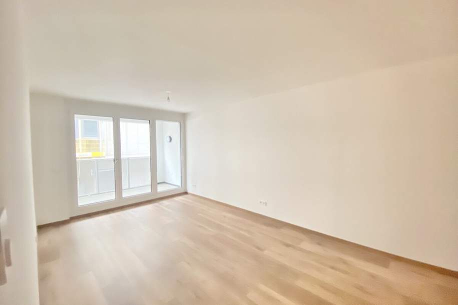 MIETANBOT LIEGT VOR I 3 Zimmer Loggiawohnung + - ERSTBEZUG = DAS LAURENZ = 2 bedroom apartment+loggia, Wohnung-miete, 1.416,80,€, 1110 Wien 11., Simmering