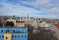 Blick über Wien: Dachgeschoß-3-Zimmer-Maisonette mit Balkon+Terrasse Schlachthausgasse 46w1.21