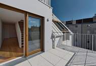 THE TEMPTATION - Dachgeschoss-Maisonette mit 2 Terrassen + Balkon | 33 m² Freifläche, 4 Zimmer