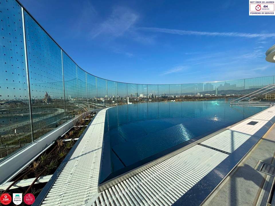 Exklusives Anlageobjekt in den Danube Flats- Concierge, Spa, Pool & vieles mehr