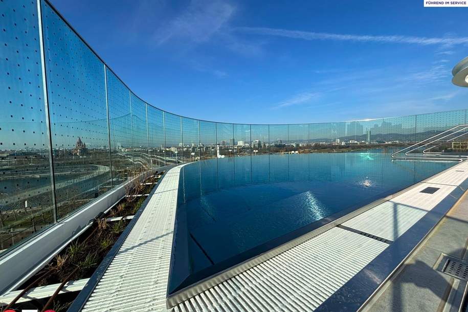Exklusives Anlageobjekt in den Danube Flats- Concierge, Spa, Pool &amp; vieles mehr, Wohnung-kauf, 750.000,€, 1220 Wien 22., Donaustadt