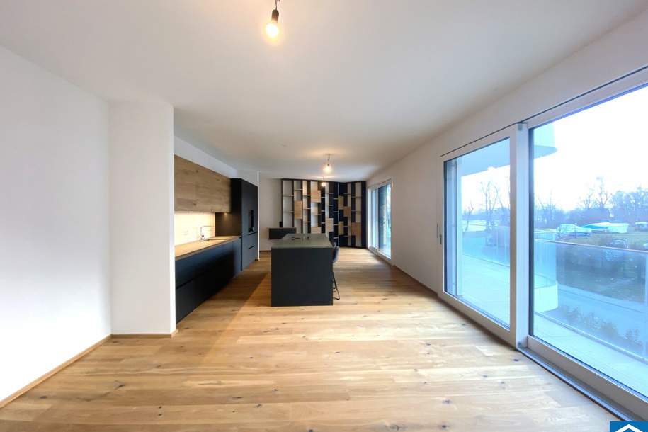 Entspannen im THE SHORE – Wohnen zwischen Grünflächen & Badestrand, Wohnung-miete, 3.290,00,€, 1190 Wien 19., Döbling