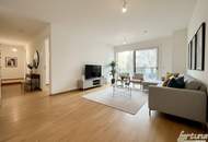 Exklusive 3-Zimmer-Neubauwohnung mit Balkon, Smart-Steuerung, Pool im Garten & Tiefgarage