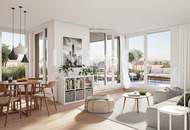 Grünruhelage! Westseitige Balkonwohnung in nachhaltigem Neubau ohne Provision