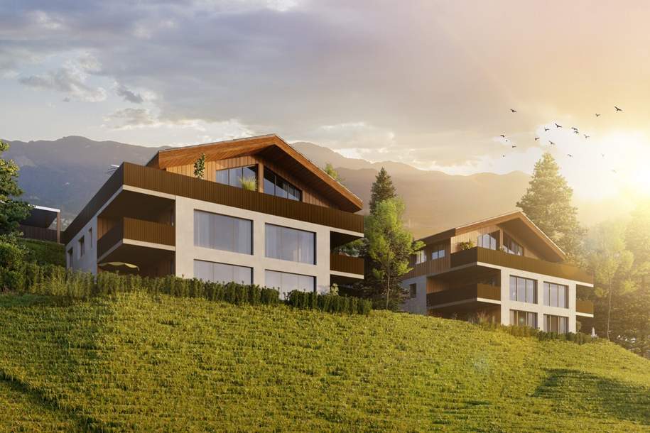 Neubauprojekt am Faaker See: Garten-, Terrassen- und Penthouse-Wohnungen mit traumhaftem Seeblick, Wohnung-kauf, 645.120,€, 9582 Villach Land