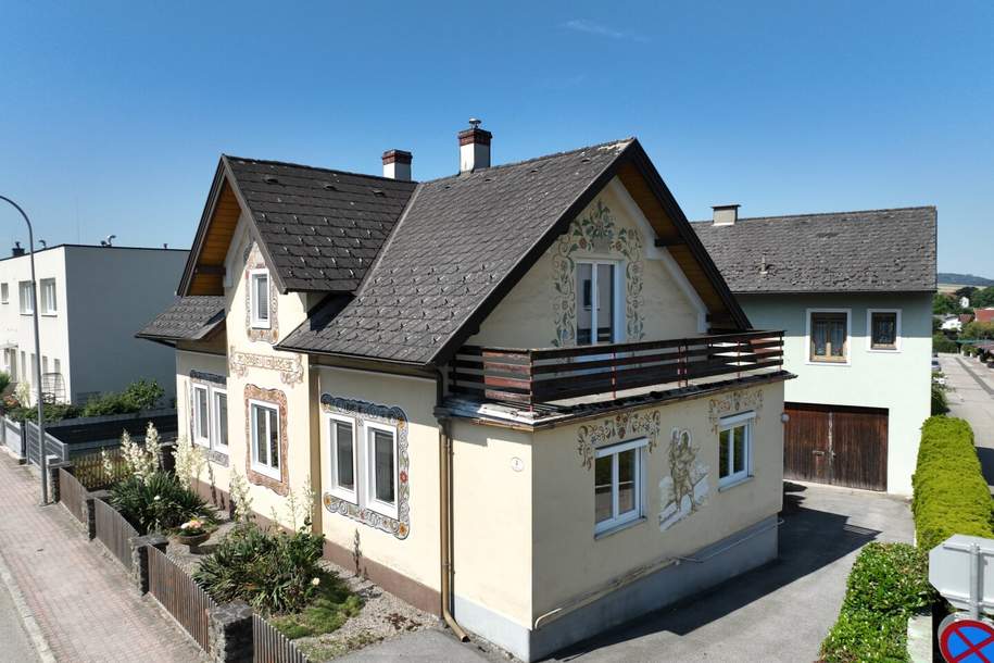 Haushälfte mit großem Garten zu mieten, Haus-miete, 1.300,00,€, 3243 Melk