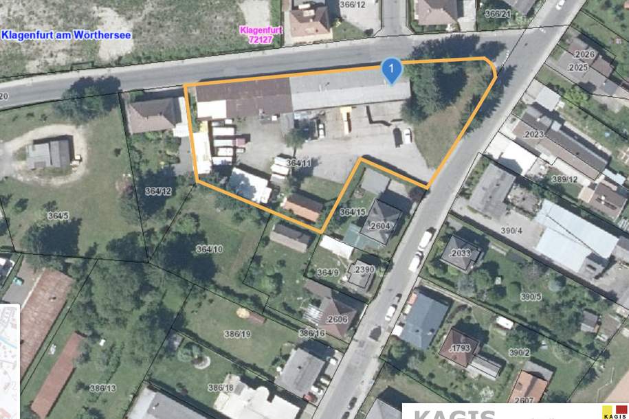 Klagenfurt am Wörthersee: Perfektes Bauträgergrundstück mit super Widmung in Klagenfurter Zukunftsregion, Grund und Boden-kauf, 1.047.000,€, 9020 Klagenfurt(Stadt)