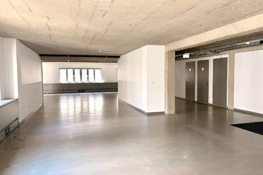 Urbanes Arbeiten im Industrial-Chic: Exklusives Büro mit Open-Space-Flair und Innenhof-Balkon, Gewerbeobjekt-miete, 7.945,70,€, 1030 Wien 3., Landstraße